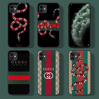 古馳 手機殼新增到願望清單 Gucci 55a 蛇紋 Tpu 柔性保護套適用於 Iphone 6 6s 7 8 Plus