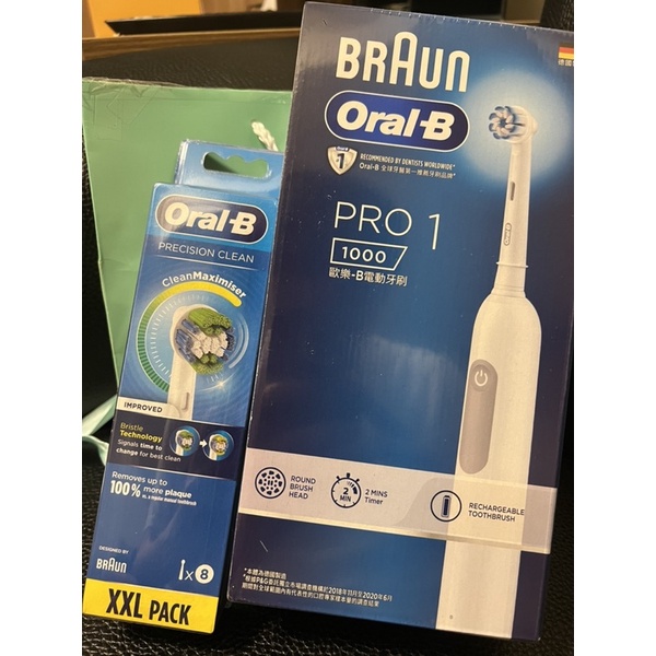 Oral-B PRO1 歐樂B電動牙刷加刷頭