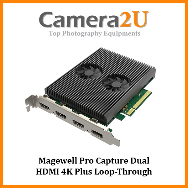 輸入雑貨店CALINMagewell Pro Capture by Magewell＿並行輸入品 Capture Card Plus 4K HDMI  Video PC映像、オーディオ関連機器