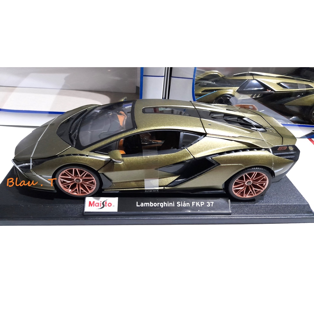 【全新品】Maisto 1/18 美馳圖 模型車 Lamborghini Sian FKP37 / 好市多