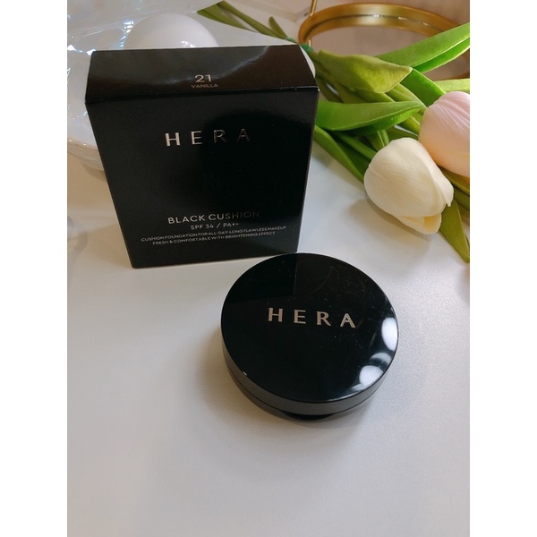 🇰🇷韓國【Hera】 黑金 氣墊粉底 氣墊粉餅5g 小樣 試用品 隨身粉底
