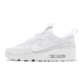 Nike 休閒鞋 Wmns Air Max 90 Futura 白 全白 氣墊 解構 女鞋 ACS DM9922-101