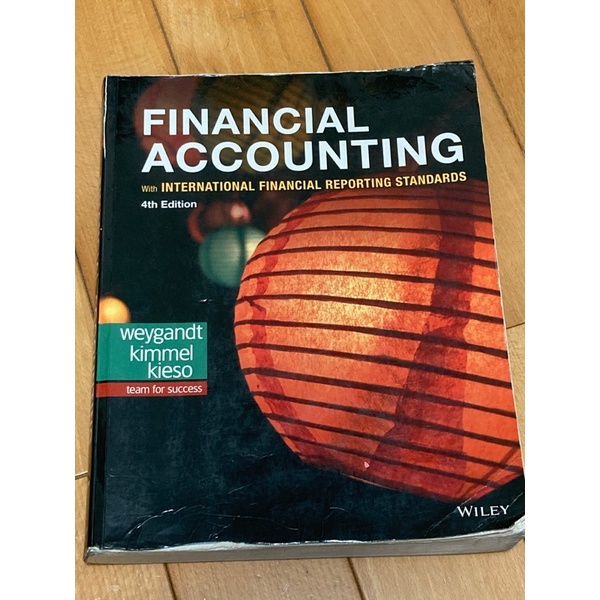 Financial accounting 4th edition大學 會計 原文 參考書