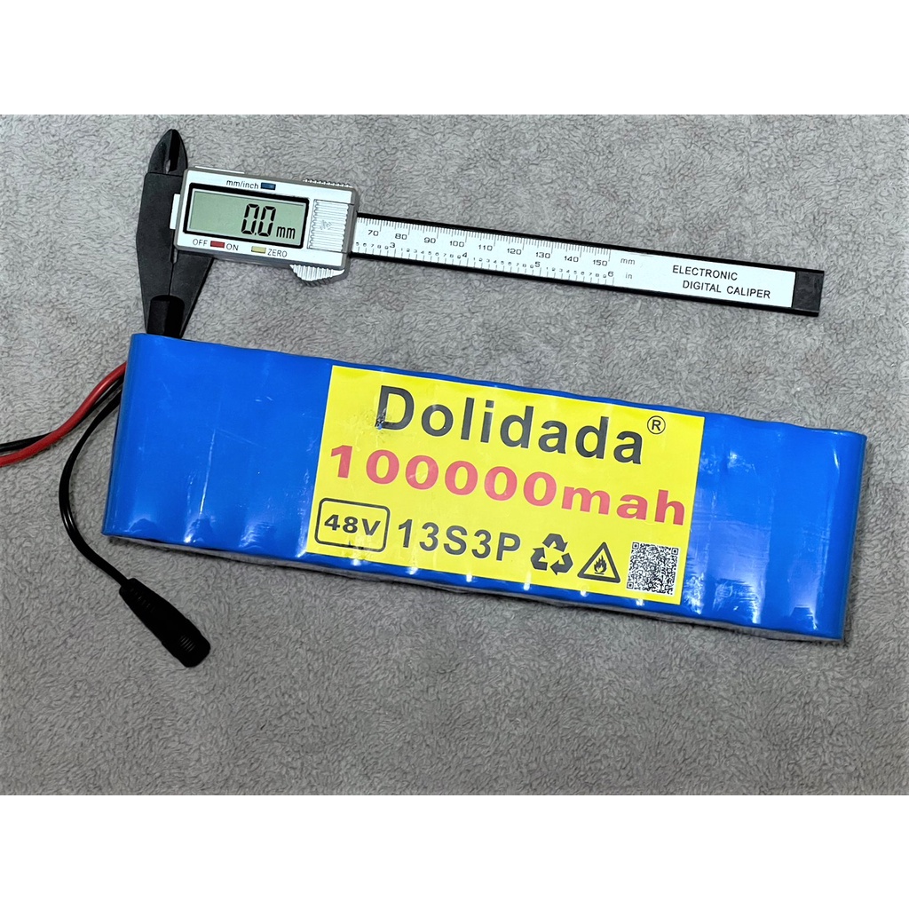 超便宜轉賣 Dolidada 全新外觀微暇福利品 48V 13S3P T插頭 BMS 電池組 適用電動自行車 電動滑板車