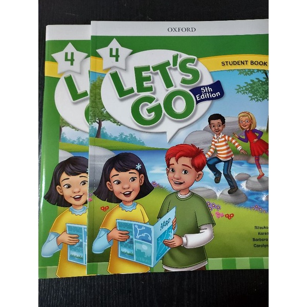 兒童美語教材正版第五版LET'S GO第4冊WORKBOOK習作本#原價NT$325,特價NT$220