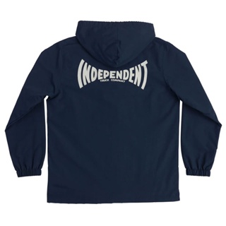 INDEPENDENT 44643193 SPAN WINDBREAKER JKT 連帽外套 風衣外套 (深藍色)