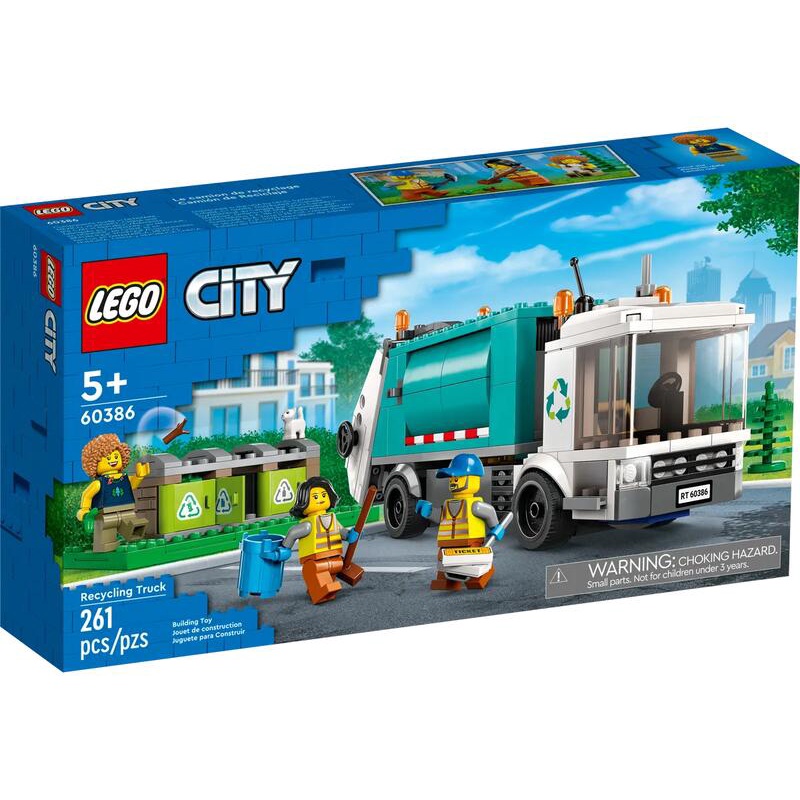 樂高 LEGO 60386 CITY系列 資源回收車