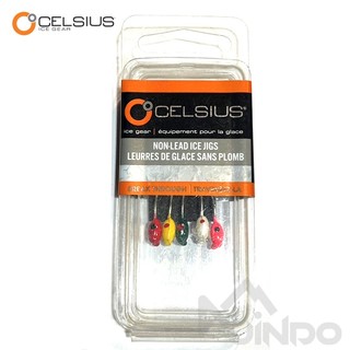Celsius 冰釣汲頭鉤 汲鉤頭 垂直跳餌 高強度魚鉤 無鉛 環境友善 Non-Lead Euro Bug Jig