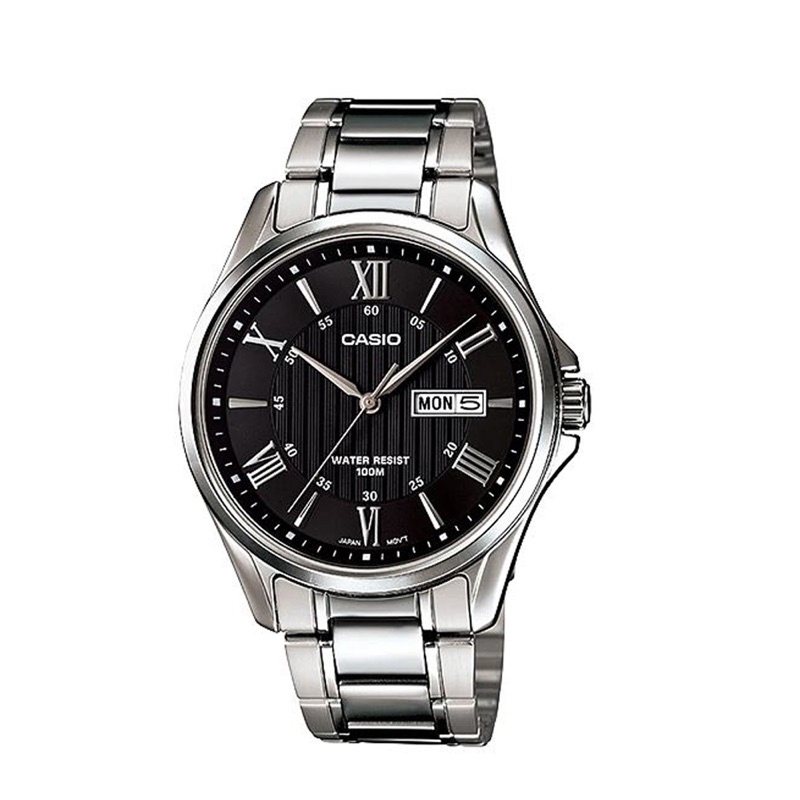 CASIO 時尚簡約羅馬紳士腕錶 MTP-1384D-1A