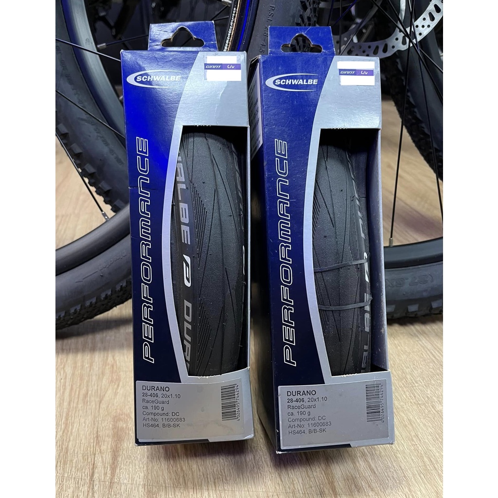 【可折盒裝】SCHWALBE Durano 20x1.1 可折外胎 小折外胎 28-406 20吋小折外胎 超輕量