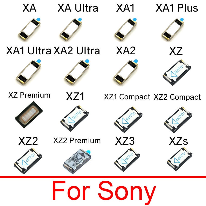 原廠聽筒適用於索尼Sony XA XA1 XA2 XZ XZ1 XZ2 XZ3 XZS Ultra Plus Mini