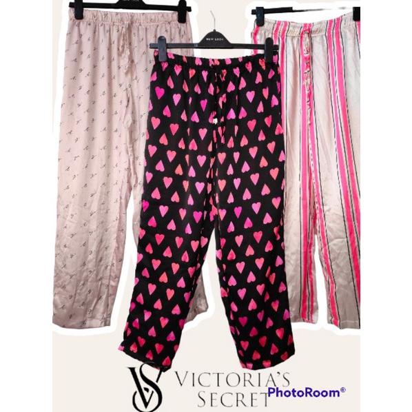 Victoria secret 維多利亞的秘密睡衣緞面長褲