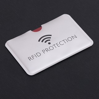 2 件裝防 Rfid 遮蔽卡錢包讀卡器鎖銀行卡夾 Id 銀行卡套保護金屬信用卡 NFC 夾
