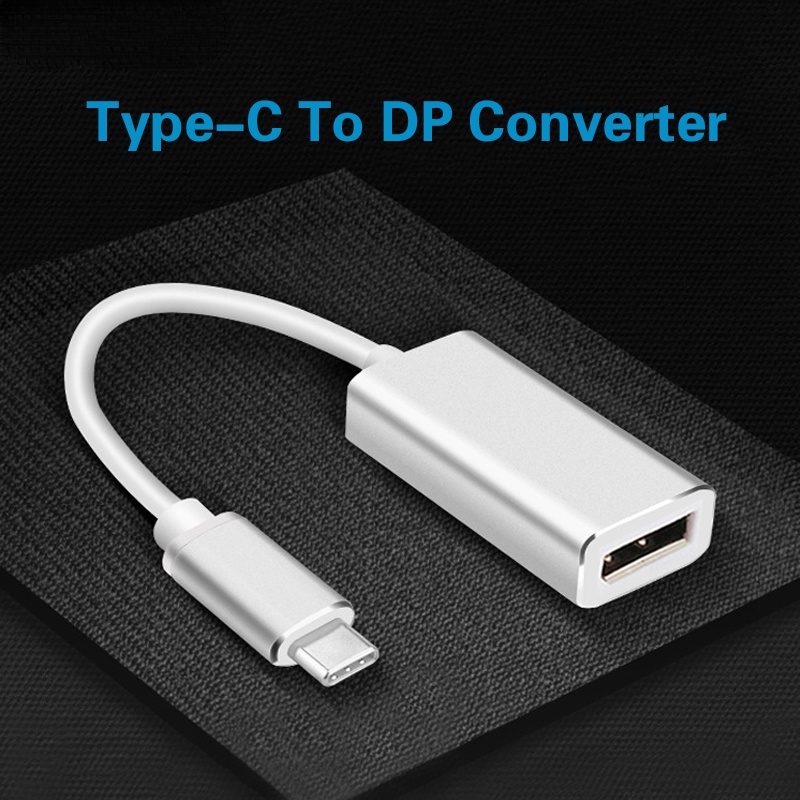 Usb C 轉 DisplayPort 4K Mini Dp 電纜 Type C 到 Dp Thunderbolt 3