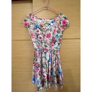 日系正品Mercuryduo 花卉洋裝