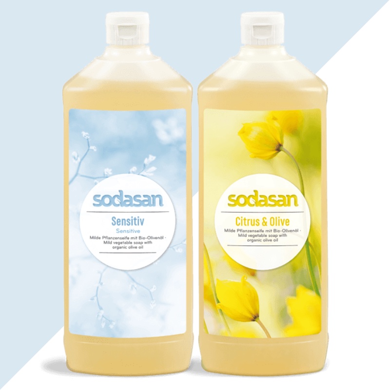 即期良品💎德國 Sodasan 舒德森 橄欖植物洗手液態皂 1000ml 洗手 溫和 檸檬 潔淨 清潔 附發票