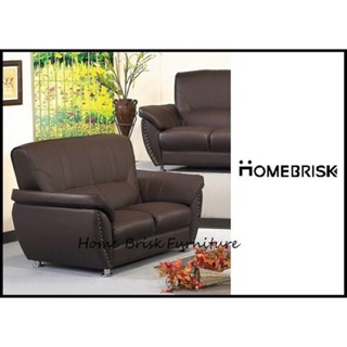 【宏興傢俱 HOME BRISK】艾布納2人座+3人座獨立筒厚皮沙發，臺北、桃園、基隆市區免運費《YI新品2015》