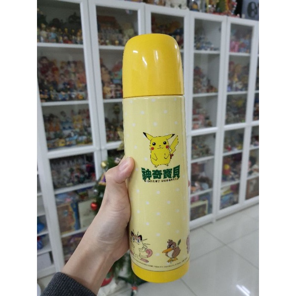 UMC聯電紀念品神奇寶貝Pokemon保溫瓶保溫杯(黃色) 皮卡丘