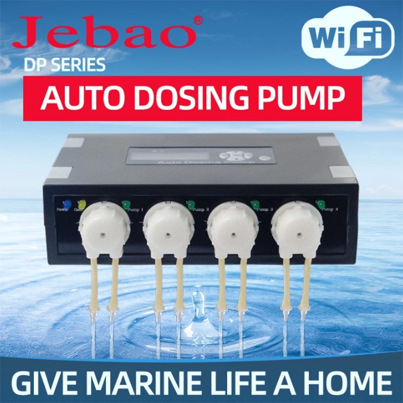 Jebao Jecod 珊瑚缸水族箱自動滴定泵 DP2 DP3 DP4 DP-3S DP-4S 蠕動泵自動加藥定時泵