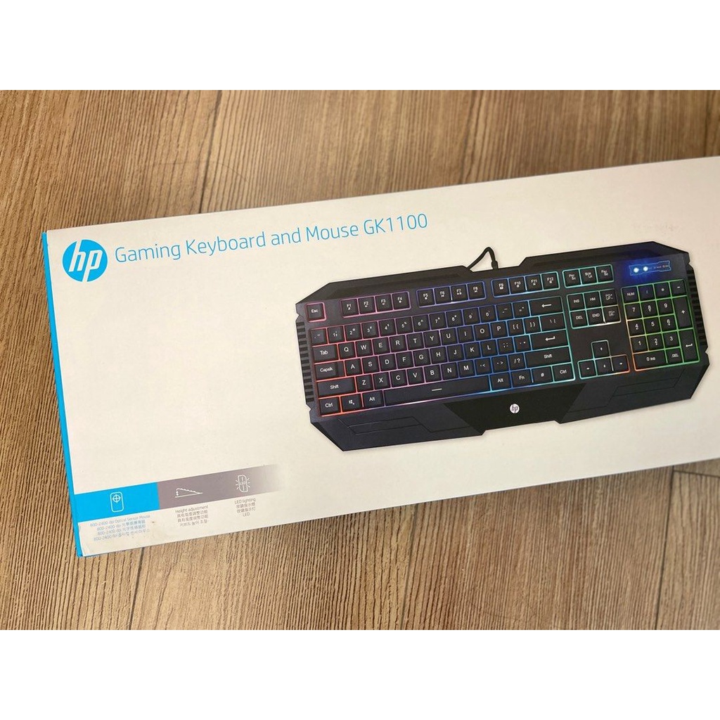 HP GK1100 電競鍵盤滑鼠組