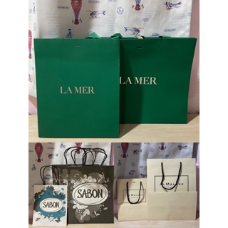 Lamer Jo malone Sabon 香水化妝品紙袋 紙盒