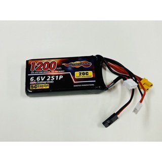 <高雄3C> Desire Power 6.6V 1200mAh 20C 鋰鐵電池(JR+Futaba+XT30)