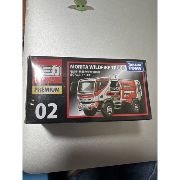 Tomica 多美 Premium 02 全新絕版黑盒 Morita Wildfire Truck 林野火災用消防車