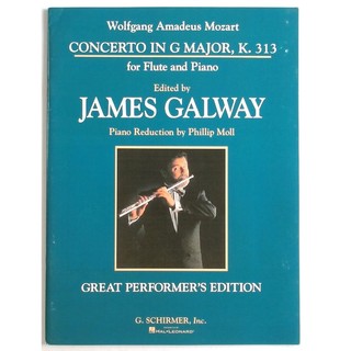 【全新福利品】【樂譜】Concerto No. 1 in G Major, K. 313 for Flute&Piano