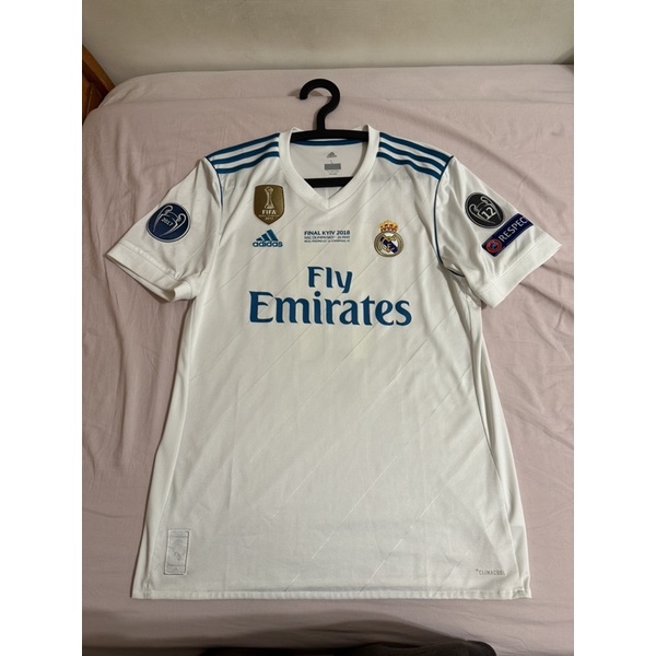 [分享］Adidas Real Madrid 皇家馬德里 17/18 主場球衣 歐冠決賽版 Bale