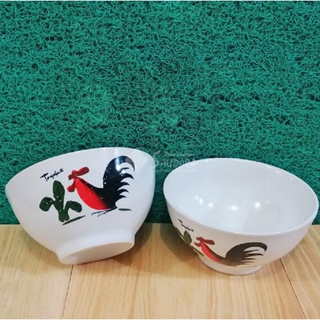 中型公雞碗湯碗服務碗陶瓷碗麵湯碗