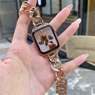 金屬錶帶 蘋果手錶錶帶 適用 Apple Watch 10 9 8 7 6 SE 不鏽鋼錶帶 S10 46mm 45mm