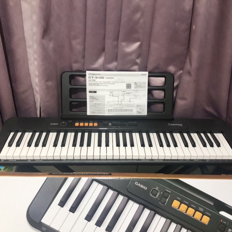 二手 卡西歐 Casio CT-S100 手提式電子琴 61鍵 免運 保固中