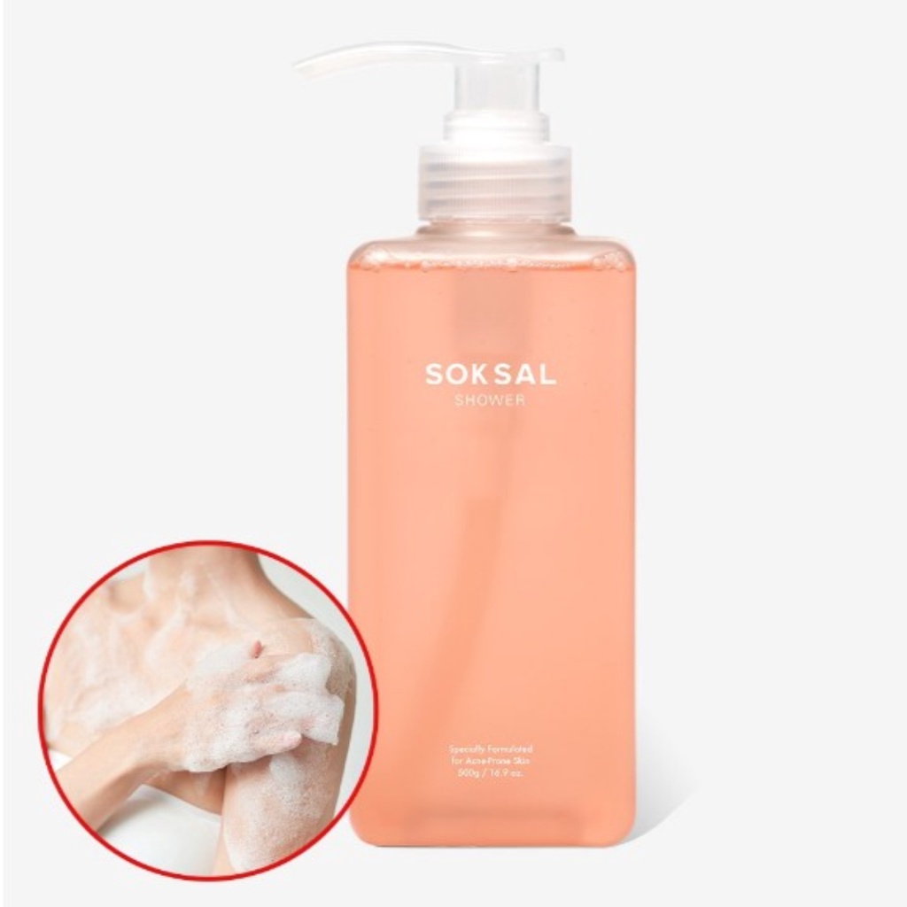 MEDITHERAPY Soksal Shower 500g Body Acne Care Wash 毛孔縮小身體皮
