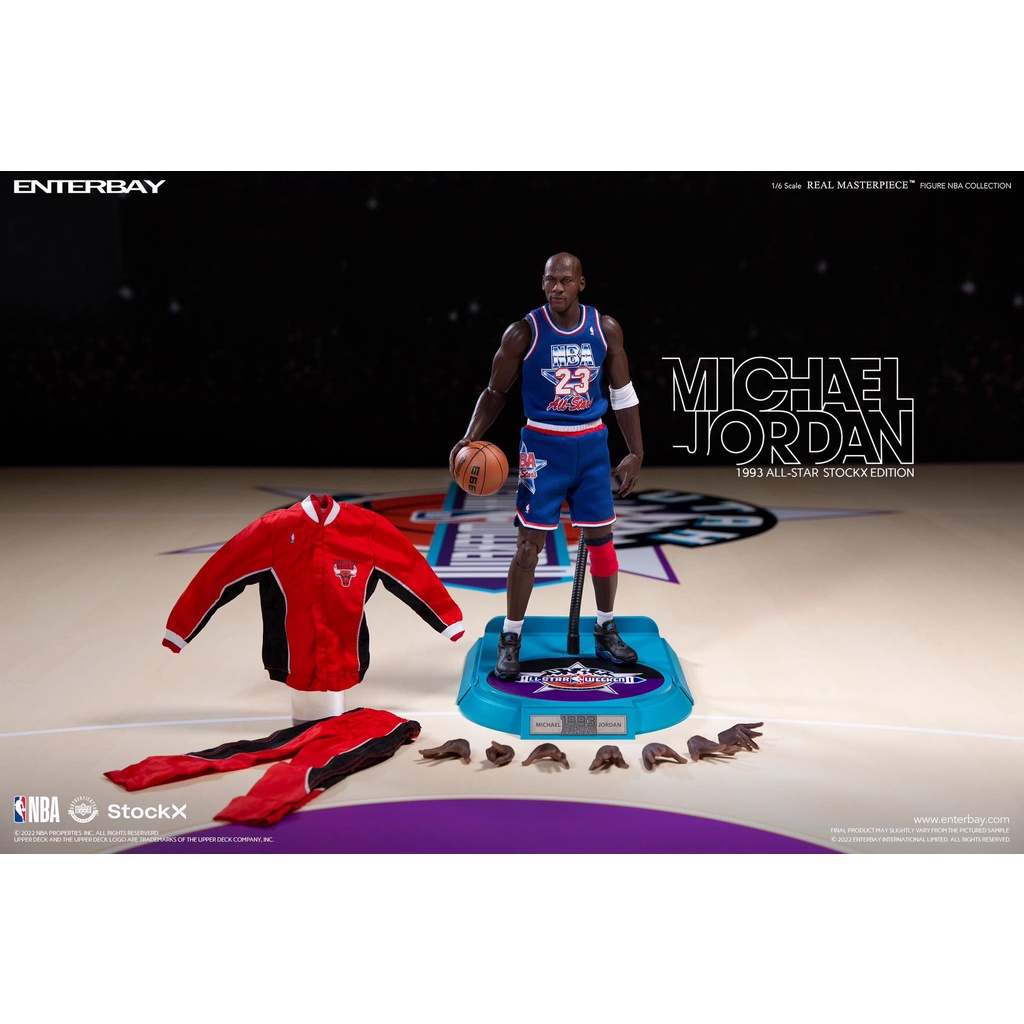 現貨 ENTERBAY RM-1093 NBA系列 全明星賽 麥可喬丹 DropX 限量版 Michael Jordan