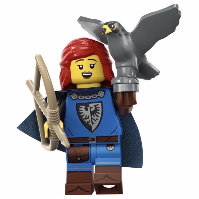 《全新未拆》樂高 LEGO 71037 第24代 人偶包 5號 黑鷹女士兵 黑鷹女弓箭手