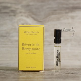 Miller Harris 晨曦朝露 Reverie De Bergamote 中性淡香精 2ml 可噴式 試管香水