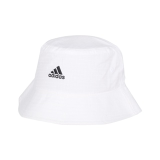 ADIDAS 漁夫帽(純棉 防曬 遮陽 休閒 帽子 愛迪達「IC9706」 白黑