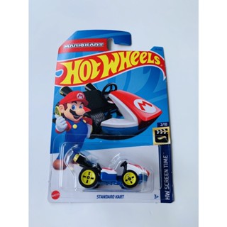 HOT WHEELS HOTWHEELS 風火輪標準卡丁車 MARIOKART MARIO BROS 硬體螢幕時間壓鑄微