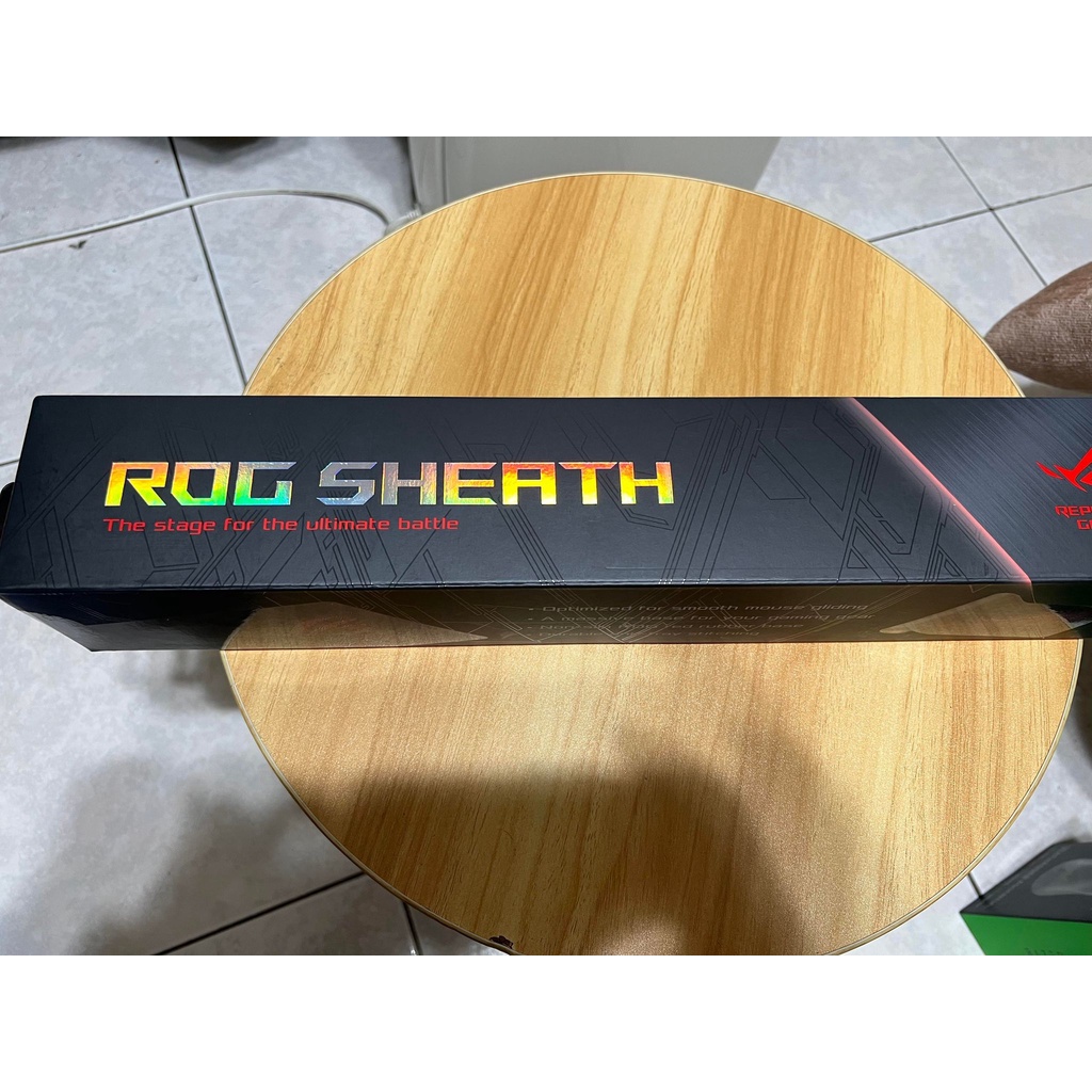 ROG SHEATH 電競滑鼠墊 大鼠墊 寬滑鼠墊 桌墊 ASUS 華碩