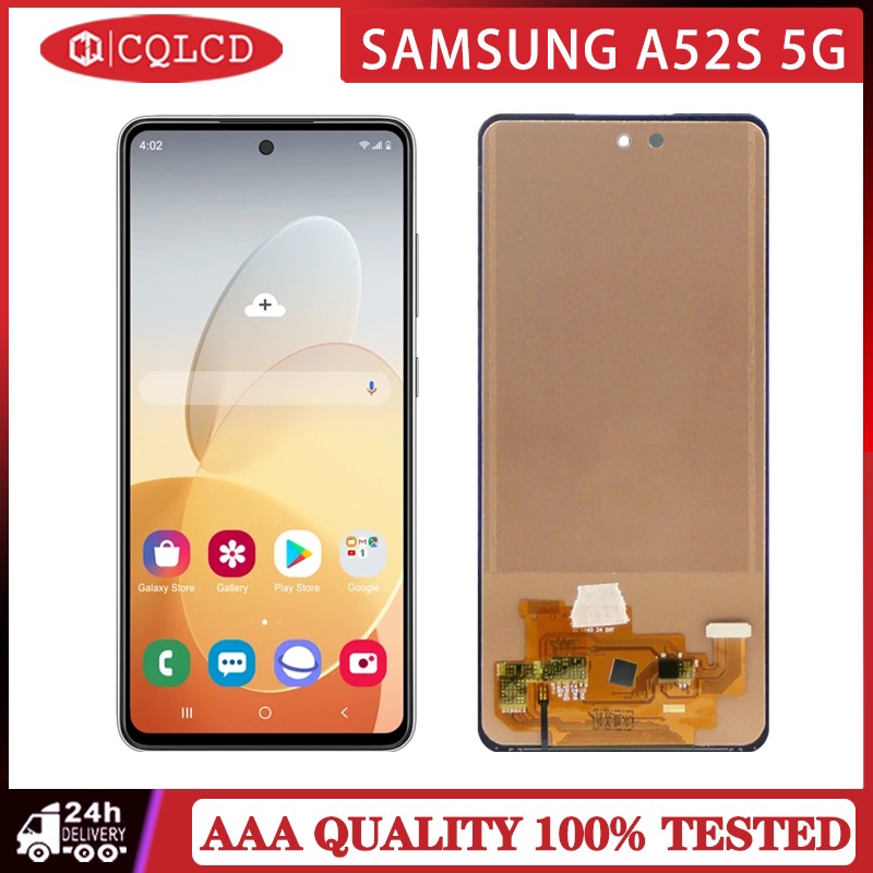 適用於三星 Galaxy A52S 5G A528 A528B A528M 手機螢幕總成維修組件更換