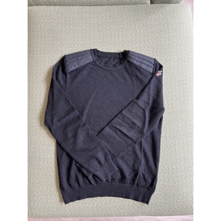 (二手正品）Moncler Grenoble 針織毛衣 羊毛 黑色 9.5成新 M號