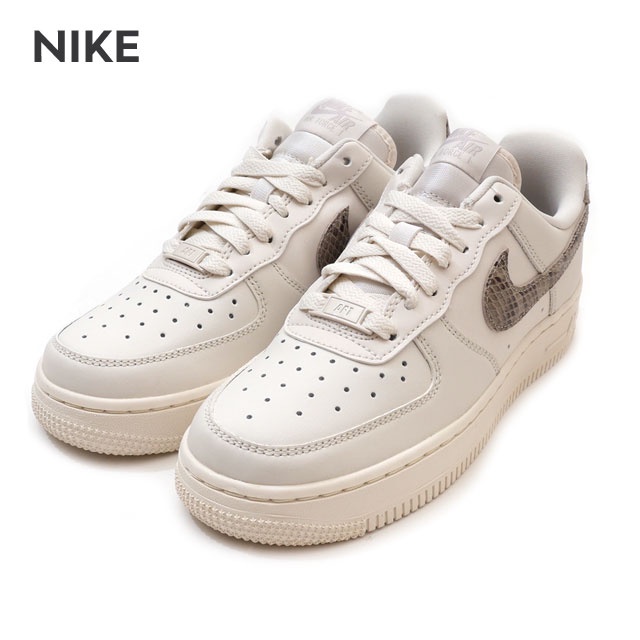 W NIKE AIR FORCE 1 LOW 白 蛇紋 AF1 復古 休閒 DD8959-002 女鞋