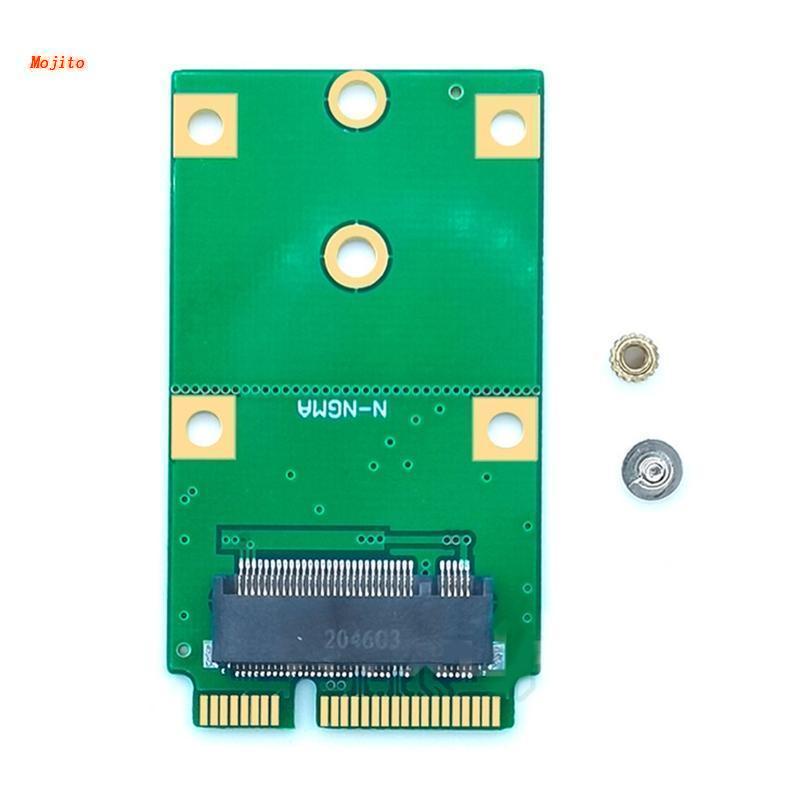 Mojito MSATA Mini PCI-E 3.0 SSD 轉 NGFF 適用於 2230 22 接口適配卡