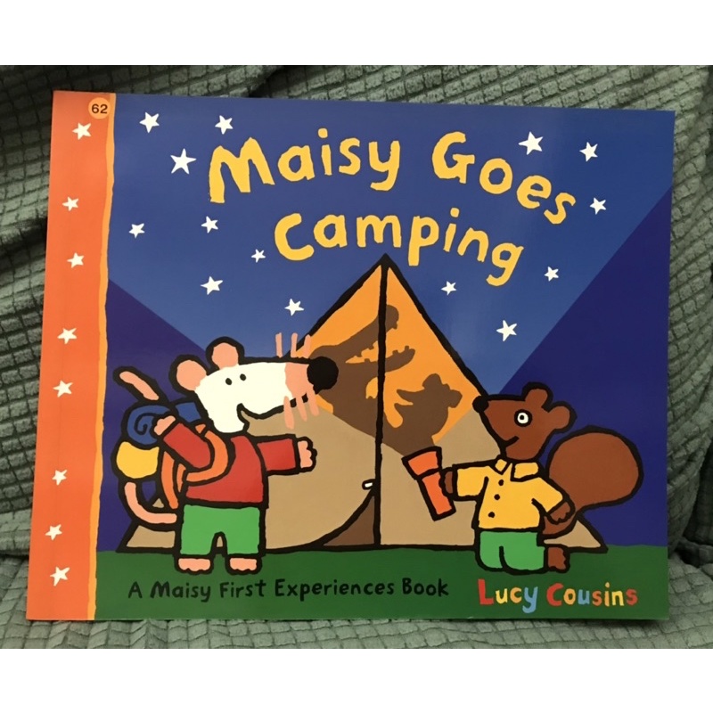 Maisy goes camping~二手英文繪本
