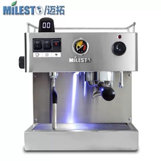 MILESTO/邁拓 EM-19-M2伊麗娜意式半自動商用咖啡機雙泵獨立蒸汽