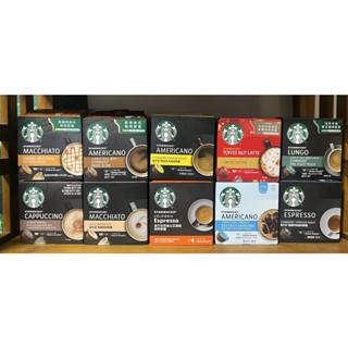 NESCAFE Dolce Gusto 星巴克 大顆膠囊 多趣酷斯 拿鐵 卡布 焦糖 哥倫比亞 太妃冰美式 義式濃縮咖啡