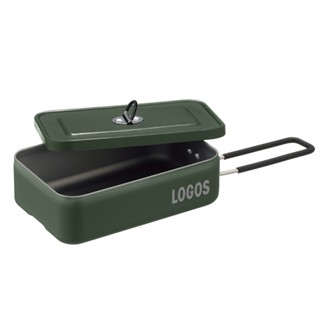 【LOGOS】LG88230254 LOGOS 飯盒炊煮鍋 綠色 煮飯神器 可加熱便當盒 野餐 露營
