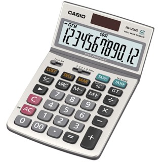 【CASIO】卡西歐 可掀式12位數計算機 JW-120MS 臺灣卡西歐保固兩年