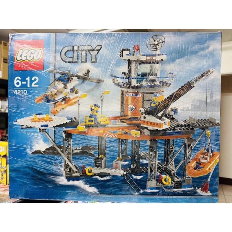 【樂高資本】LEGO 4210 COAST GUARD 海巡隊 海上基地  全新現貨 盒況普通