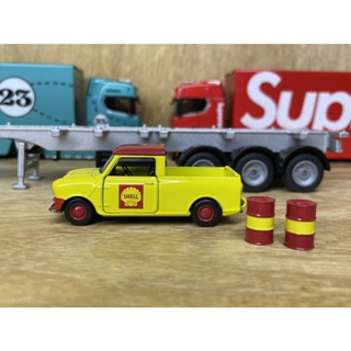 Shell mini 殼牌 卡車 小貨車 油罐車 油桶 模型 場景 英國 微影 tiny